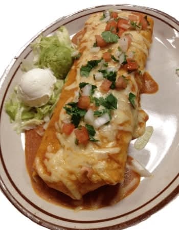Fajita Burrito.