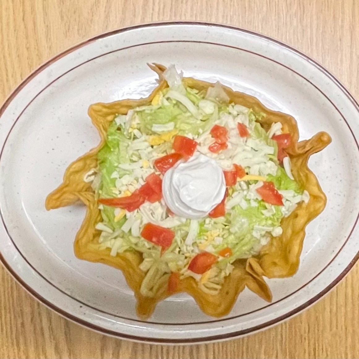 Taco Salad Deluxe.
