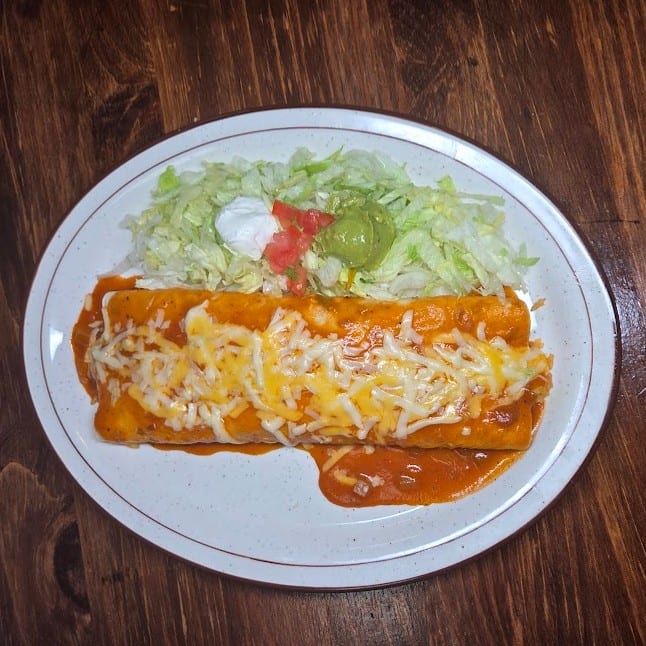 Vegetarian Expresso Burrito.