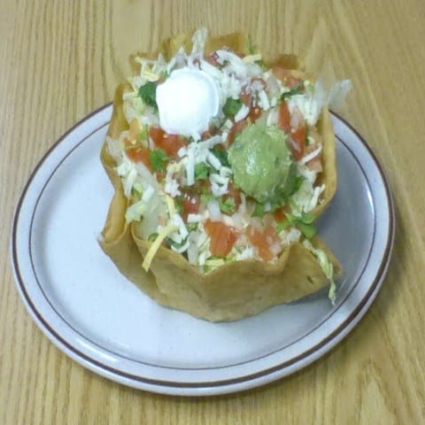 Taco Salad Fajita.