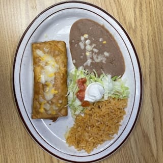 Chimichanga - Lunch Combination